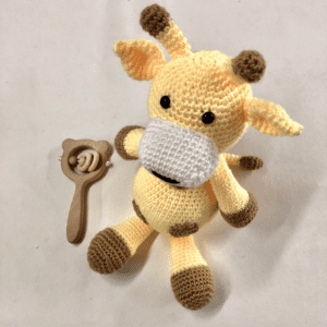 Alternative view of Girafa em Crochê